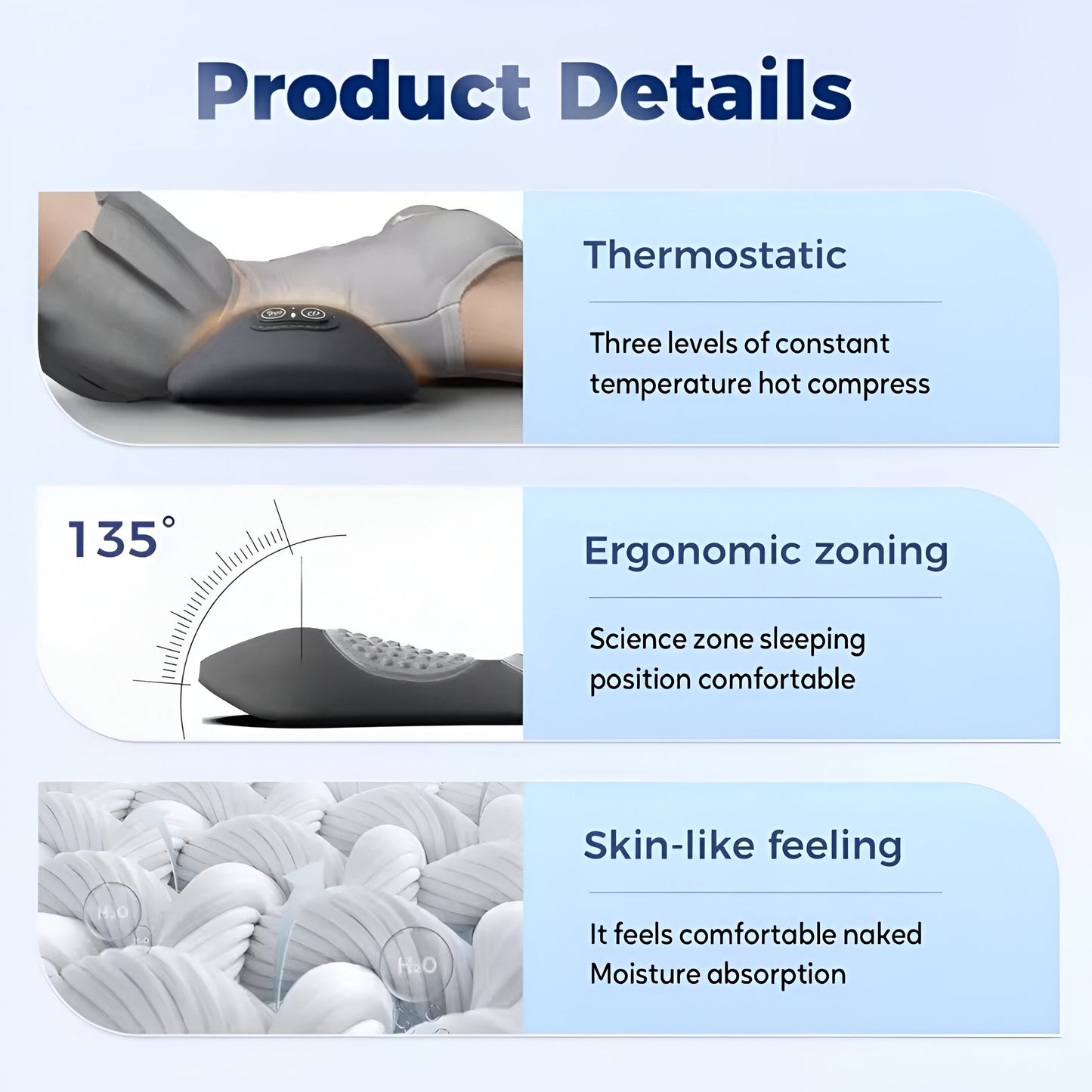 TripleCare™ 3-in-1 Back Massager