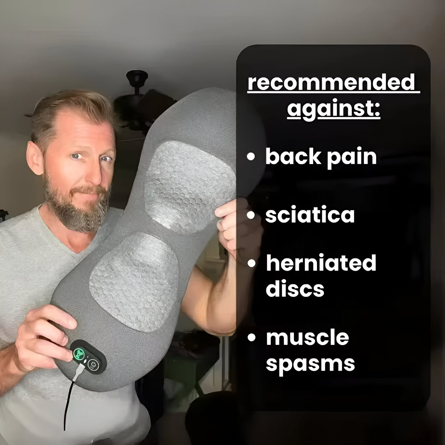 TripleCare™ 3-in-1 Back Massager
